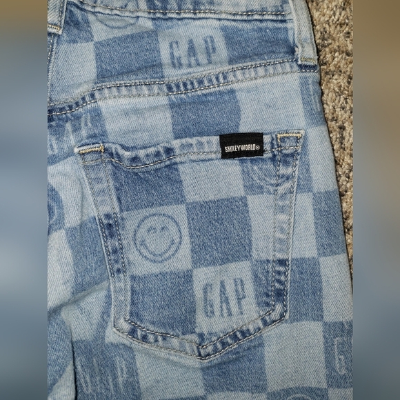 GAP| Smileyworld Checkered Jeans - Picture 6 of 7